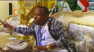 Governor Sonko working from his Machakos home