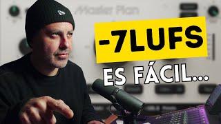 Llegar a -7 LUFS ST es FÁCIL [tutorial de MEZCLA y MASTERING]