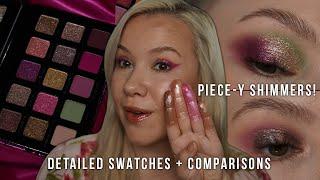 Adept Unity Eyeshadow Palette and Duality Face Palette | Detailed swatches, comparisons and 3 looks