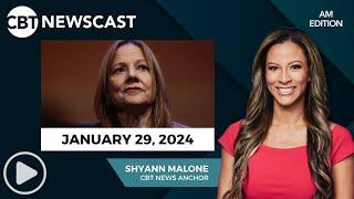 CBT News Daily Automotive Newscast w/ Shyann Malone - 1/29/24