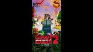 Cloudy With A Chance of Meatballs 2 motion poster