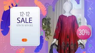 12 12 Sale 2020 - Up to 30% Discount on Women Clothing - Rafia.pk