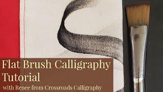 Flat Brush Calligraphy Tutorial