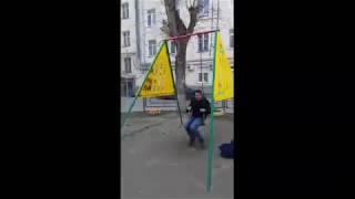 как сделать солнышко на качели часть 1