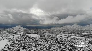 Desert Mountain Snow Day - Scottsdale Arizona 2.22.19