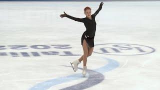 Alexandra Trusova - FS Practice 2 - Europeans 2022 / Трусова - тренировка ПП - ЧЕ - 15.01.2022