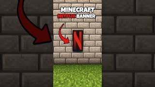 Minecraft Netflix Banner