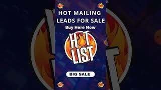 Red Hot Leads On Sale! #workfromhomejobs #workfromhomejob #workfromhome #directmailmarketing