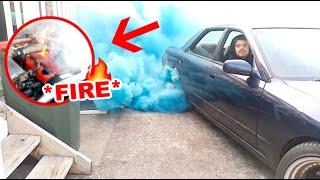 R32 Sedan Gender Reveal skid!