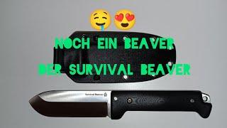 Der Survival Beaver. Noch ein Beaver von @ReiniRossmannRobustes Outdoor Bushcraft Survivalmesser