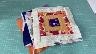 Colcha de retalhos - construção dos blocos  #retalhos #patchwork