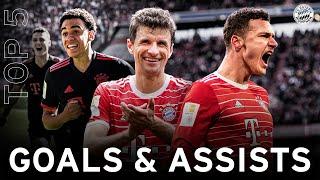 Kimmich cracker and Pavard like Karate Kid: Top 5 goals & assists 2022/23 | Bundesliga