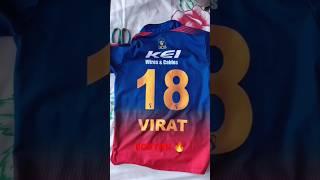 Unboxing RCB tshirt 2024| #shorts #ipl #rcb #viratkohli