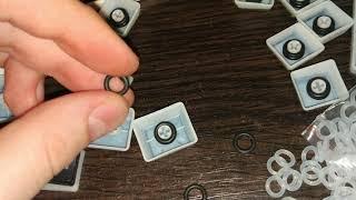 О-ринги для механической клавиатуры / Silicon O-Rings for Mechanical Keyboard