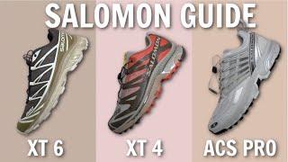 THE ULTIMATE SALOMON GUIDE - Salomon XT 6 vs XT 4 vs ACS PRO - Whats the Difference? & Sizing