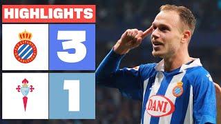 RCD ESPANYOL 3 - 1 RC CELTA I HIGHLIGHTS LALIGA EA SPORTS