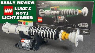 EARLY REVIEW: LEGO LUKE SKYWALKER'S LIGHTSABER (Star Wars GWP Set 40730)