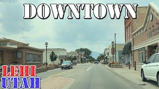 Lehi - Utah - 4K Downtown Drive