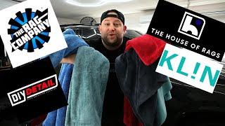 (NEW) THE BEST DRYING TOWELS | The Rag Company | The House Of Rags | DIY Detail | Klin #detailing