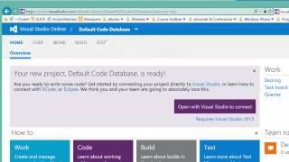 Sourcecode Control with Visual Studio.NET and Team Foundation Server - Part 1-2