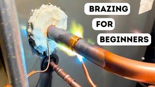 How To Braze AC Copper Lines With Nitrogen