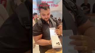 16 pro max 512 gb RM 6999 tq Vai jan️
