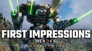 The Heroes of the Inner Sphere have arrived! - Mechwarrior 5: Mercenaries DLC Playthrough EP 1