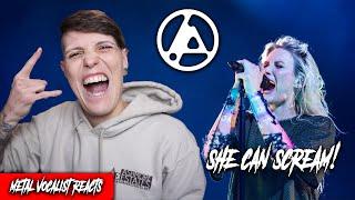 EMILY ARMSTRONG CAN SCREAM! | Heavy is the Crown LIVE Reaction