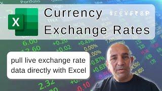 Using Currency Exchange Rates With Excel - Convert currencies with dynamic Live updating Rates
