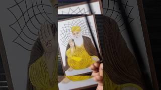 Guru Nanak Ji drawing with a twist #drawing #shorts #viral #trending #art