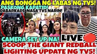 SHOCKS ANG BONGGA NG LABAS NG TV5 RELIANCE STUDIO! PASKONG KAPATID! DABARKADS HOST/DIREKTOR PRESENT