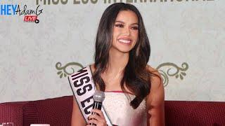 Kathleen Paton in first press conference as Miss Eco International 2022