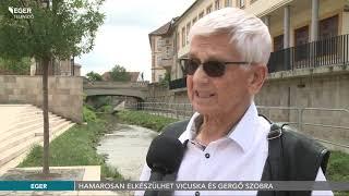 Hamarosan elkészülhet Vicuska és Gergő szobra - 2020.06.17.