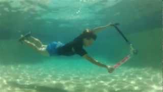 Scootering Underwater