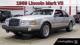 1989 Lincoln Mark VII For Sale - Walk Around