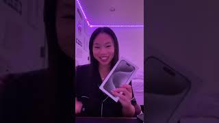 Unboxing Iphone 15 [ white]