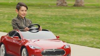 Tesla Model S for Kids: Battery-powered Ride-on Car by Radio Flyer