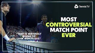 The Most CONTROVERSIAL Match Point Ever | Draper vs Auger-Aliassime Cincinnati 2024