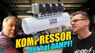 COMPRESSOR for the WORKSHOP! HBM in TEST - We were delighted....