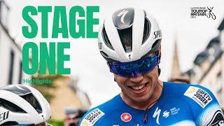 HIGHLIGHTS | 2024 Lloyds Bank Tour of Britain Men - Stage One