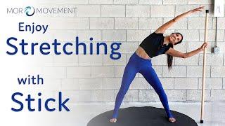 Stretching Exercises with a Stick - Improve Flexibility and Posture