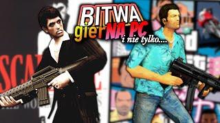 [4k] Bitwa Gier Na PC #3 | GTA Vice City vs Scarface : The World is Yours