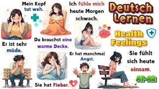 Learn German FAST: Health Talk, Feelings & Doctor Visits 