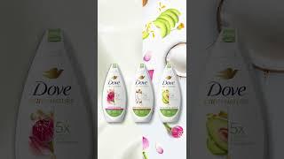 Introducing New Dove “Care by Nature” body wash