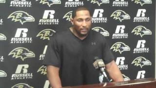 Ray Lewis says bye is at great time