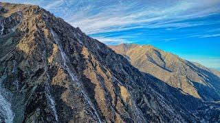 Ala-Archa gorge in November. Kyrgyzstan.