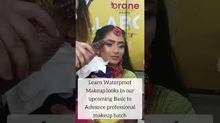 #makeuptutorial #makeup  #waterproofmakeup||Basic to Advance makeupcourse||Hyderabad||Orane||