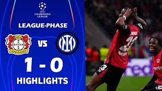 Bayer 04 Leverkusen gegen Inter (1:0) Highlights & Alle Tore | UEFA Champions League 2024/25