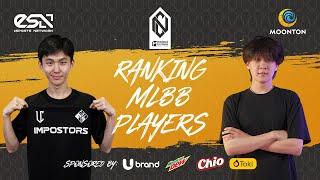 "RANKING MLBB PLAYERS" - AK7MA, STILLMETA