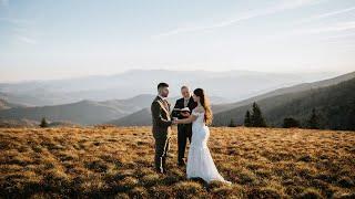 Couple Runs Away and has a Secret Elopement at Roan Mountain!